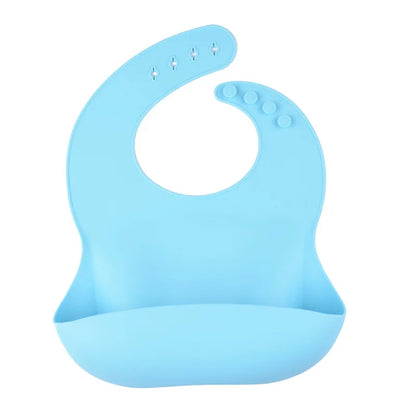 Silicone Baby Bibs - Waterproof Feeding Bibs for Toddlers & Newborns