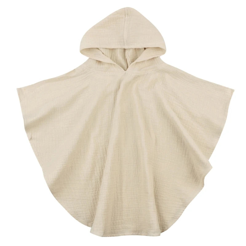 Soft Cotton Baby Hooded Towel – Floral & Solid Colors